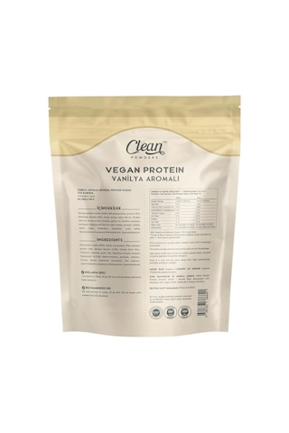 Clean Powders Vegan Protein 600 Gr Vanilya