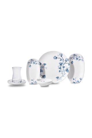Korkmaz Vina Collection 24 Parça Kahvaltı Takımı A8931-1 Beyaz