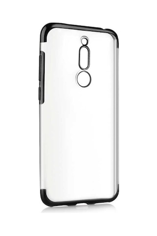 Meizu M6T Kılıf Zore Dört Köşeli Lazer Silikon Kılıf