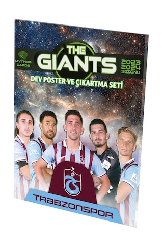 Mythos Cards Trabzonspor The Gıants Dev Poster Ve Çıkartma Seti