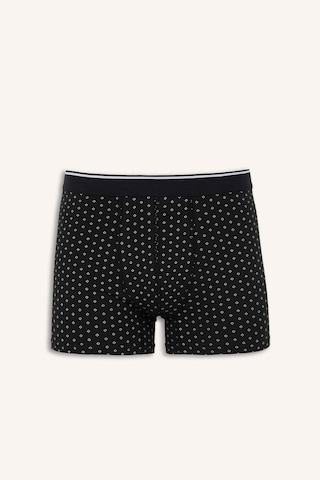Defacto Regular Fıt Çizgili 3lü Boxer H9428ax26auar222 Antrasit-ar222