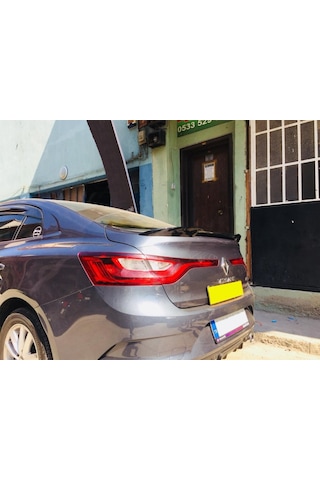 Renault Megane 4 Yarasa Spoyler Polyester-Boyasız