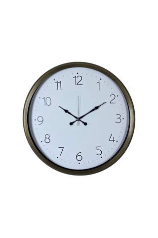 Eskitme Sade Dekoratif 52 X 52 Cm Duvar Saati Renkli