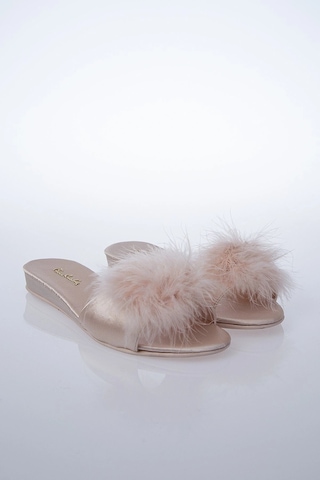 Pierre Cardin Pc-0015 Pudra Kadın Terlik 715-pudra