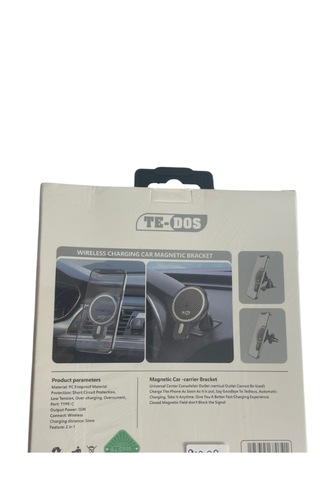 Te-dos Td-w676 2in1 Magsafe Şarjlı Araç Telefon Tutucu