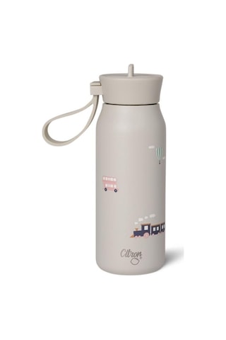 Citron 3 Katmanlı Paslanmaz Çelik Termos Seti 250 Ml - Vehicles Bej