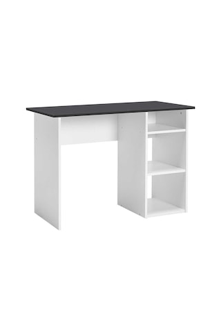 Vera 3 Raflı Çalışma Masası-beyaz-antrasit 101x75x45 Cm Gxyxd