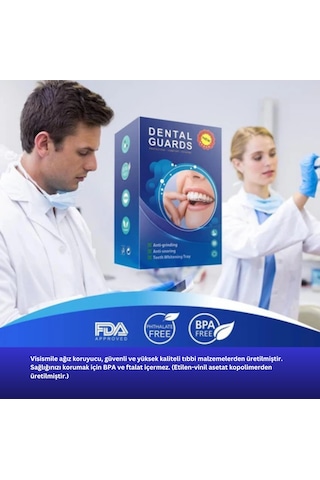Dental Guards Gece Ağız Koruyucu Diş Gıcırdatma,çene Sıkma,bpa Iç