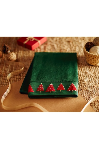 Madame Coco Yılbaşı Louise Yüz Havlusu Hvlu0000000061 Yüz Havlusu-yeşil