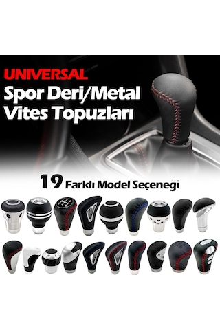 Vites Topuzu Universal Her Araca Uyumlu Spor Metal Vites Topuzu