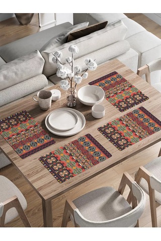 Joyarty "doğu Motifleri" Servislikler 30x46 Cm 135451373 Kahverengi