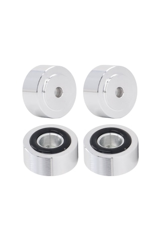 Geeroyoo Alüminyum Hoparlör Tersiyon Ayakları - 4 Adet Sestenizle Zil Dürtü Dämpferi, Ses Kalitesini Artırıcı Hi-fi Aksesuarı