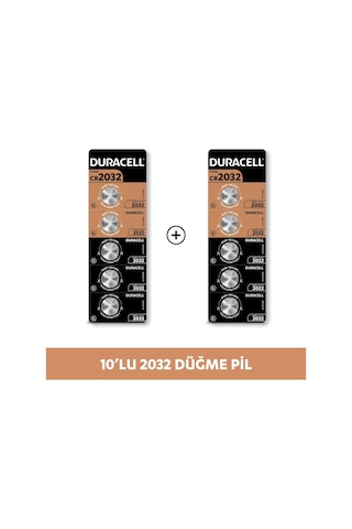 Duracell DL/CR 2032 3 V Lityum Pil 5 x 2'li