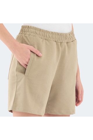 Slazenger RAMLAH I Kadın Cepli Bej Şort
