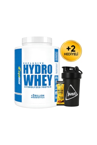 Sporfit Nutrition Hydrowhey Protein Tozu 1920 Gr 60 Servis Çikolata + 3 Milyar Probiyotik + Shaker + Protein Kahve Hediyeli çikolata