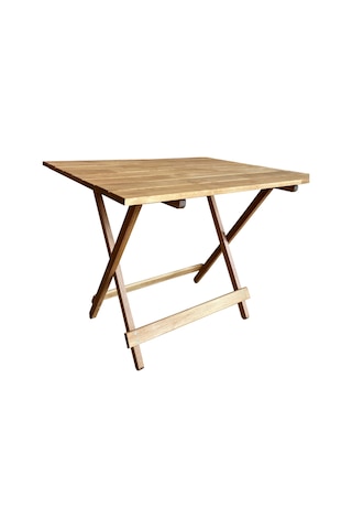 Apak Ahşap Dekoratif, Balkon, Bahçe, Piknik için Ahşap Katlanır M Bambu