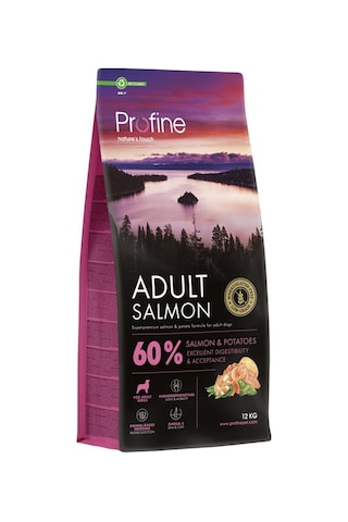Profine Gluten Free Adult Salmon Glutensiz Somon Etli Yetişkin Köpek Maması 12 KG