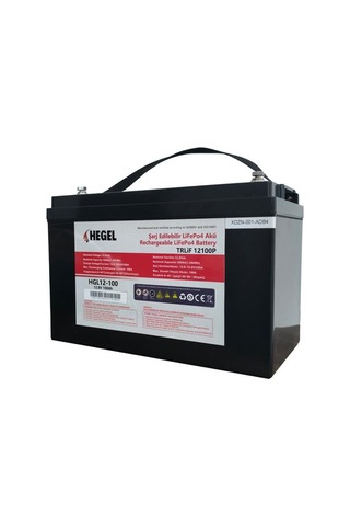 Hegel Lityum Akü 100ah Lifepo4 12.8v 1280wh-833