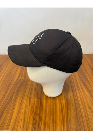 Hamze Ny New York Nakış Pamuk Unisex Beyzbol Cap Şapka Siyah