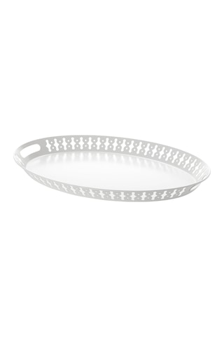 Ikea Romantısk Tepsi, 52x39 Cm, Beyaz Sku: Smg8690010554000
