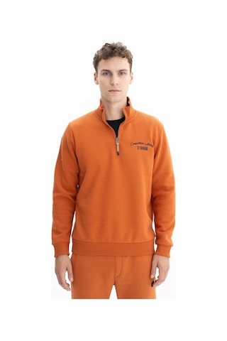 AR-MA Arma Erkek Büyük Beden Yarım Fermuar Dik Yaka Sweatshirt 001