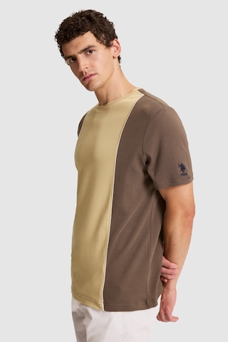 U.s. Polo Assn. Erkek Kahverengi Tişört 50326984-vr029