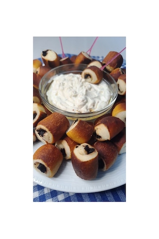 Brezel Bites Zeytinli - Lokmalık Alman Simidi 64 Adet