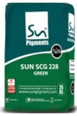 Demir Oksit Sun Scg 228 Yeşil (25 Kg Paket)