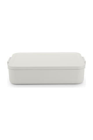 Brb-8710755203121-004-01-make Take Lıght Grey Plastik Büyük Boy Yemek Taşıma Kabı 2l