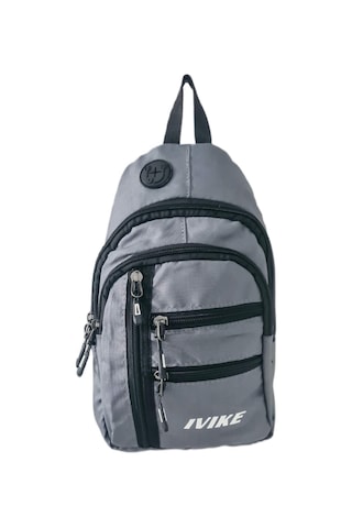 Anılbags Anıl Bags Keten Kumaş Gri Ve Usb Çıkışlı, Askılı Çapraz Göğüs