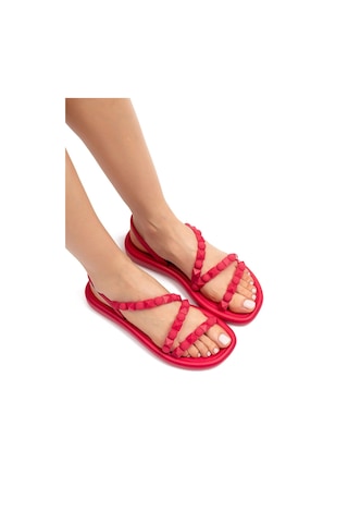 İpanema Meu Sol Flatform Kadın Sandalet Nar Çiçeği 35/42 DD0018 Nar Çiçeği