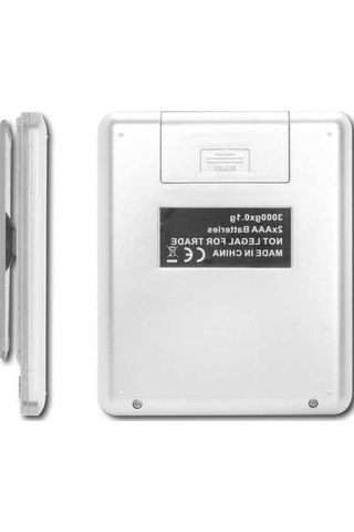 Ulzyvf Çok Renkli Terazisi Tepsi, Lcd Gıda Dijital Mutfak Arka Işıklı 3kg/0.1g 2 Fk Çok Renkli