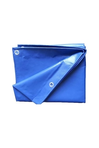Su Geçirmez Pvc-parafin Gölgelik Çadır-tente-branda Mavi 12 X 12 M