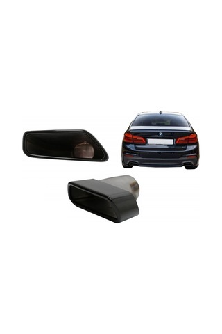Bmw G30 Egzoz Ucu Seti Siyah M-tech