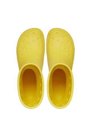 Crocs Classic Boot K Navy Çocuk Yağmur Botu 208544-75y Sarı-1675 Sarı
