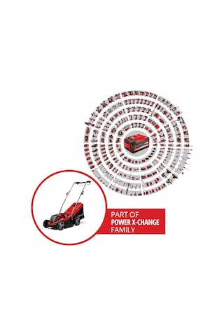 Einhell GE-CM 18/33 Li (1x4,0 Ah) Akülü Çim Biçme Makinesi - 3413260