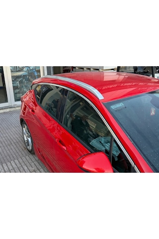 Opel Astra K 2015-2022 Tavan Çıtası Gümüş Gri