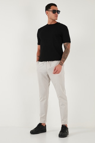 Buratti Streç Pamuklu Slim Fit Sıfır Yaka Erkek T Shirt 5902639 Siyah