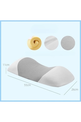 1pcs Uyku İçin Bel Desteği Yastık Bellek Köpük Geri Bel Desteği