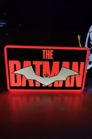 The Batman Dekoratif Aydınlatma Çok Renkli