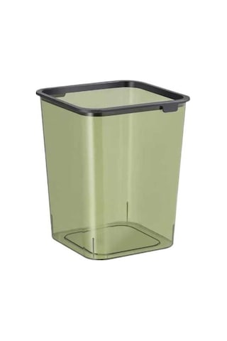 Pazly Yeşil Yeşil Suntek Sepet Ofisi Mutfak Modern Kutusu Kapaı Çöp Atık Wn Yeşil