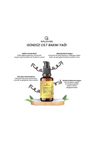Saldives Gündüz Bakım Yağı 50 Ml
