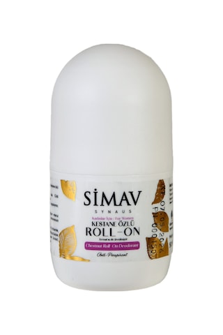 Simav Kestane Özlü Kadın Roll-On Deodorant + Termal Sulu Erkek Roll-On Deodorant 50 ML