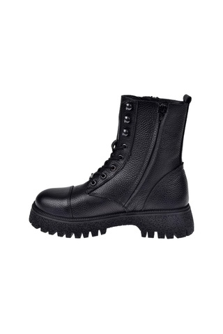 Hammer Jack Hakiki Deri Postal Kadın Bot Hj-23845-z Siyah-siyah Siyah