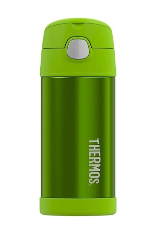 Thermos Funtainer Pipetli Çocuk Termos 355ml 12 Oz - Lime