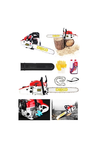 Deko Turkey DKT52YZM Benzinli Ağaç Kesme Makinesi 52cc 4.3HP