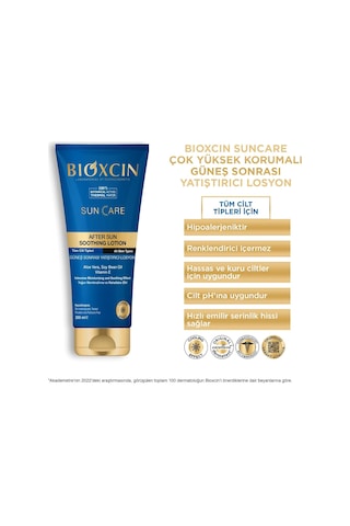 Sun Care Güneş Sonrası Krem Yatıştırıcı Nemlendirici Koruyucu, Aloe Vera Soya Yağı, Vitamin E,