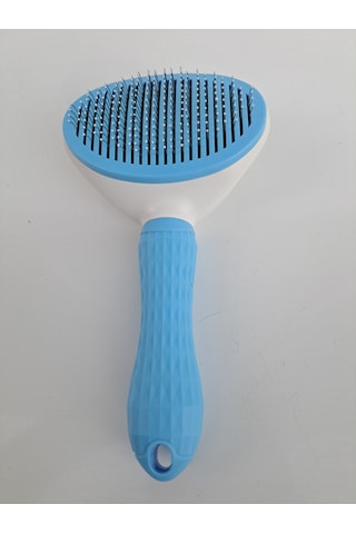 Otomatik Temizlenen Tuşlu Evcil Hayvan Fırçası Kedi Köpek Tüy Tarak