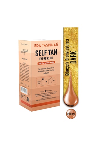 Eda Taşpınar Güneşsiz Bronzlaştırıcı 200 ML