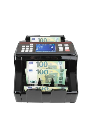 Sigma SC7520S Silver Karışık Para Sayma Makinesi, TL Karışık, Usd ve Euro Adet Sayım + Müşteri Ekranı
